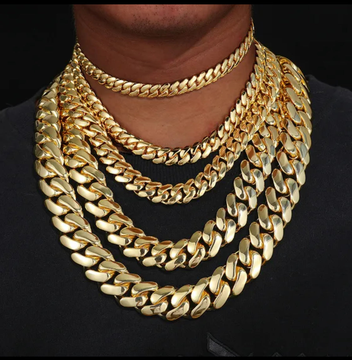 Cuban links are a classic chain